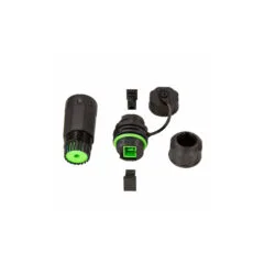 FA05SX2 WATERPROOF FIBER OPTIC SIMPLEX SC CONNECTOR WITH CABLE GLAND AND DUST CAP LOGILINK