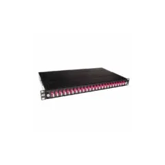 FA2040 24PORTS FIBER PATCH PANEL DUPLEX LC MULTIMODE OM4, ACT