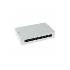 FA6000 8PORTS CAT6 SURFACE MOUNTED BOX PATCH PANEL UNSHIELDED ACT