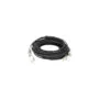 Fiber optic universal breakout cable, duplex, LC UPC connector, multimode OM4