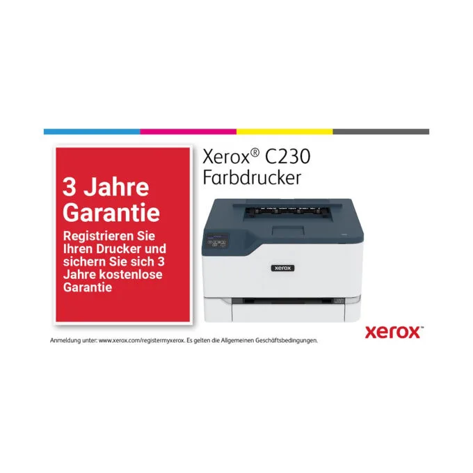 FL Xerox C230 Farblaserdrucker 24S. Min. AirPrint USB LAN WiFi Duplex — image 12