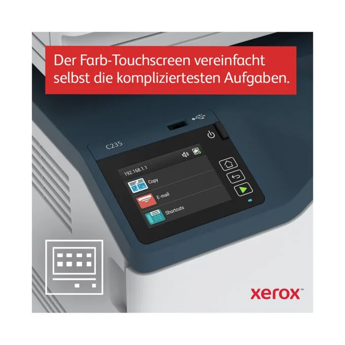 FL Xerox C235 Farblaserdrucker 4in1 A4 22 S. Min. LAN WLAN ADF Duplex — image 18