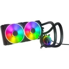 Fractal Design Celsius+ S28 Prisma Water Cooling Unit - S28 Prisma - 280mm AIO, ARGB, 2x140mm Fans