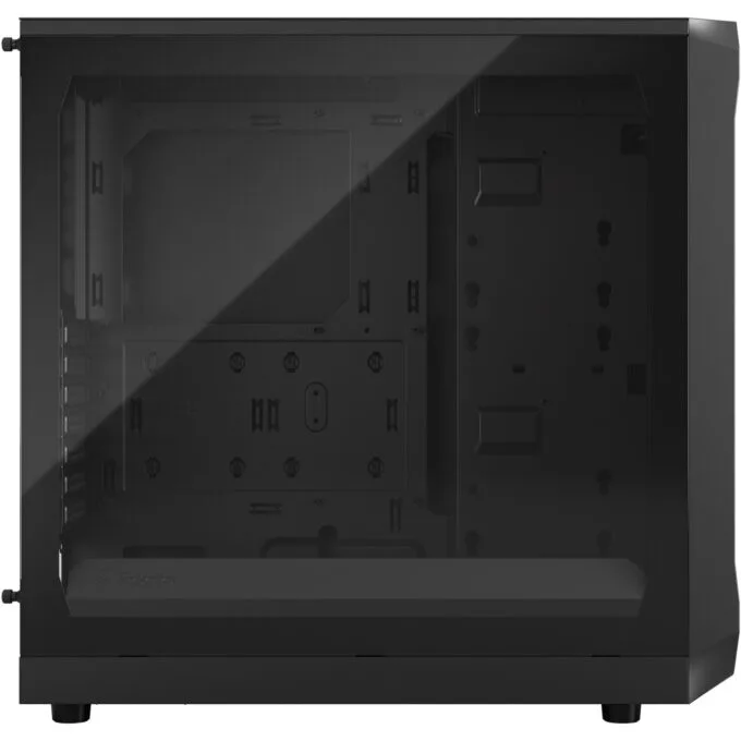 Fractal Design Focus 2 Black Tempered Glass Mid-Tower PC Case — image 3