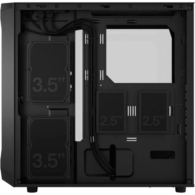 Fractal Design Focus 2 Black Tempered Glass Mid-Tower PC Case — image 7