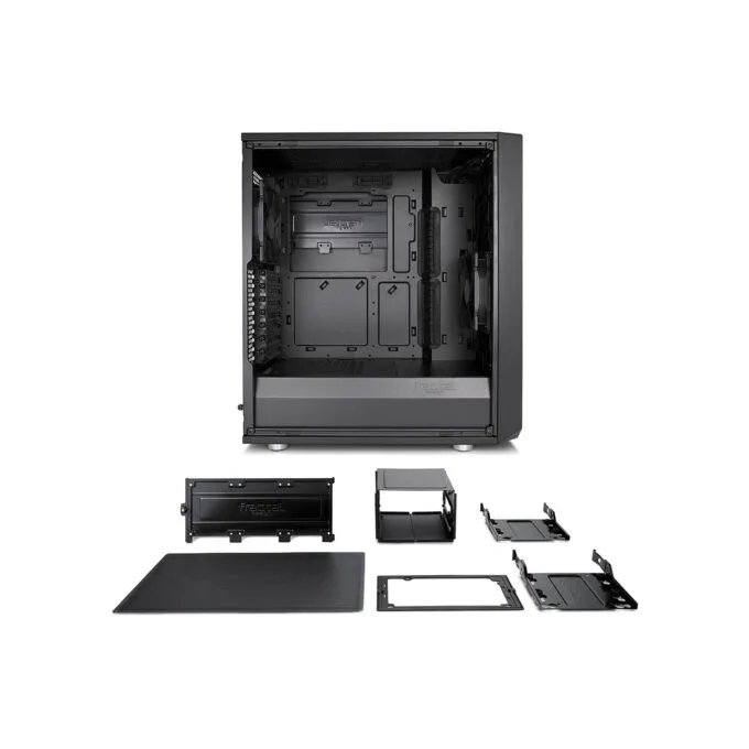 Fractal Design Meshify C FD-CA-MESH-C-BKO-TG - Mid Tower ATX Case - Black — image 10