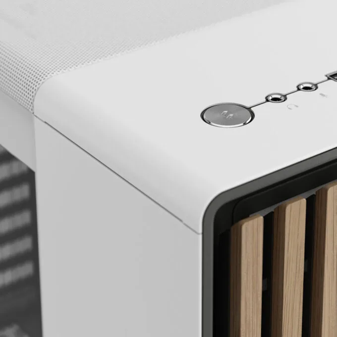 Fractal Design North Chalk White - Tempered Glass Mid-Tower PC Case — image 2