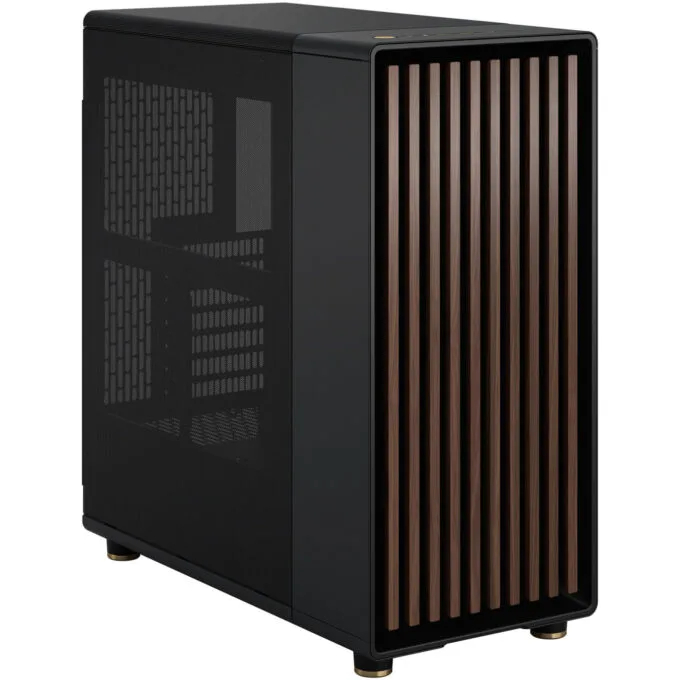 Fractal Design North Mid-Tower Case - Charcoal Black Mesh - ATX/mATX/Mini-ITX USB-C — image 9
