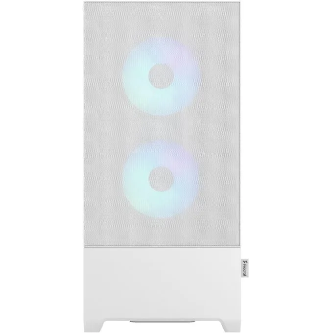 Fractal Design Pop Air RGB White Window - Midi Tower PC Case, ARGB Front Fans — image 2