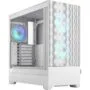 Fractal Design Pop Air RGB White Window - Midi Tower PC Case, ARGB Front Fans