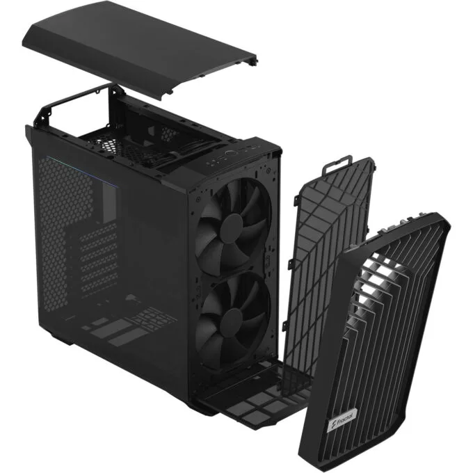 Fractal Design Torrent Compact - Mid-Tower PC Case - Black, Tempered Glass, E-ATX/ATX, USB-C — image 18