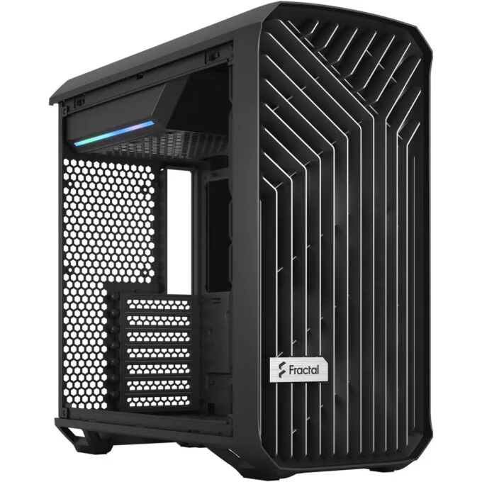 Fractal Design Torrent Compact - Mid-Tower PC Case - Black, Tempered Glass, E-ATX/ATX, USB-C — image 7