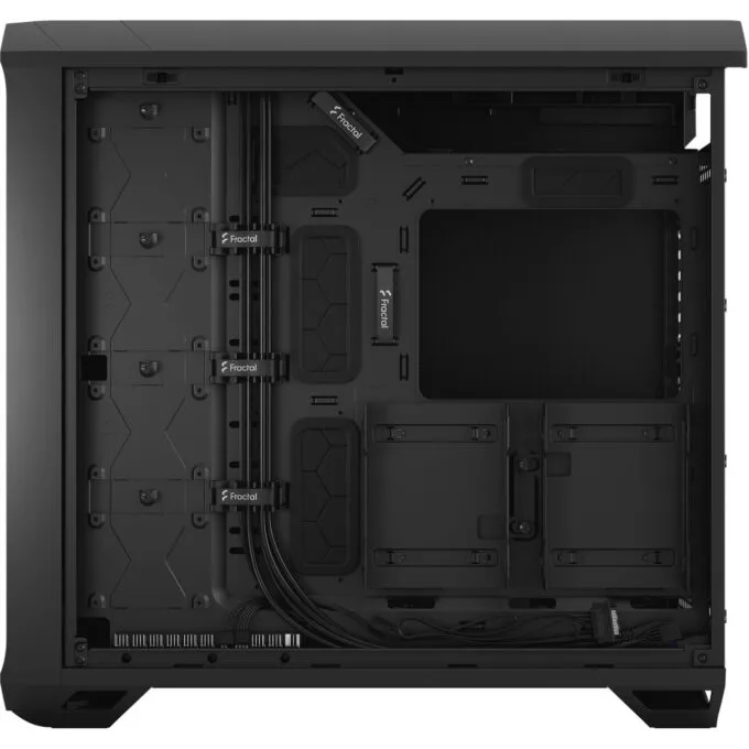 Fractal Design Torrent Mid Tower Case - Black - E-ATX/ATX/ITX Support, 2x180mm Front Fans, USB-C — image 4