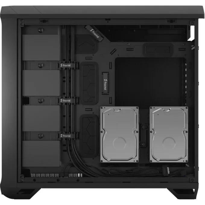 Fractal Design Torrent Mid Tower Case - Black - E-ATX/ATX/ITX Support, 2x180mm Front Fans, USB-C — image 5