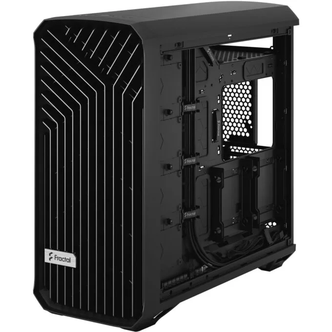 Fractal Design Torrent Mid Tower Case - Black - E-ATX/ATX/ITX Support, 2x180mm Front Fans, USB-C — image 6