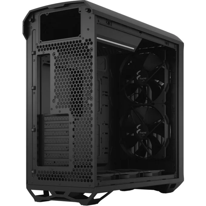 Fractal Design Torrent Mid Tower Case - Black - E-ATX/ATX/ITX Support, 2x180mm Front Fans, USB-C — image 8