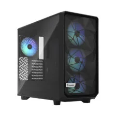 Fractal Meshify 2 Lite RGB TG Tint - Black - Tempered Glass, RGB, Mid-Tower, E-ATX Support