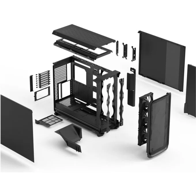 Fractal Meshify 3 XL Black Steel Full-Tower E-ATX PC Case 512mm GPU — image 6