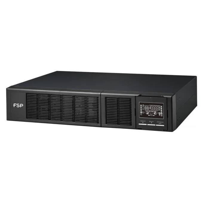 FSP Clippers RT 3K 3000VA/3000W Online UPS Rack/Tower USB RS-232 EPO — image 1