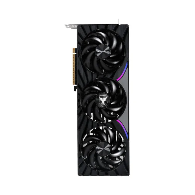 Gainward GeForce RTX 5070 Ti Phoenix-S - Black/Grey - 16GB GDDR7, 2452MHz Boost, PCIe 5.0, 3-Fan — image 3