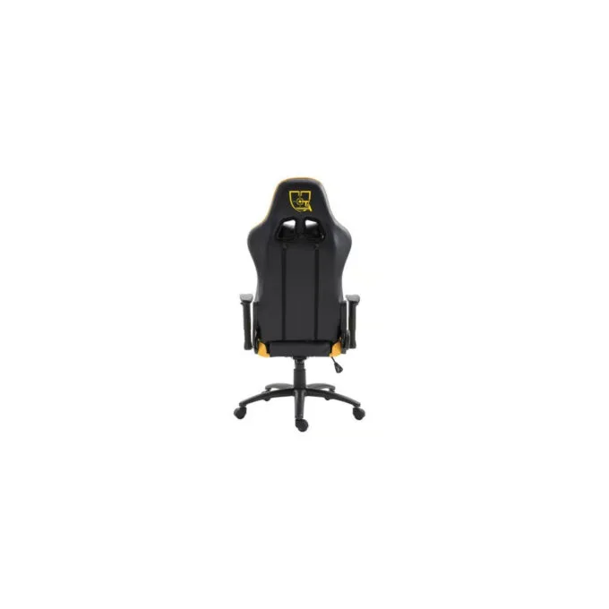 Gaming Chair Team Armenius - TA-GC001 - Black/Yellow PVC Leather, 2D Adjustable Armrests, Steel Frame, 90–180° Recline — image 3