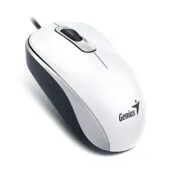 Genius DX-110 1000 DPI USB Wired Optical Mouse Ambidextrous White
