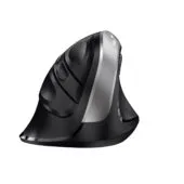 Genius Ergo 8250S Wireless Ergonomic Vertical Silent Mouse - Silver Gray