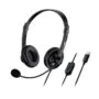 Genius HS-230U USB-C Headset with Mic Inline Control Soft Ear Cups
