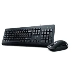 Genius KM-160 Wired USB Keyboard & Mouse Set UK Layout