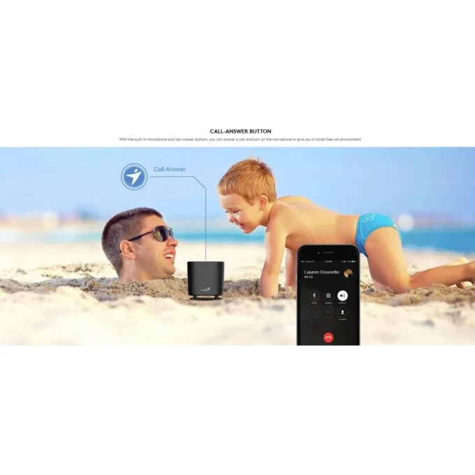Genius Mobile Speaker Portable BT 10W - SP-925BT - Black — image 9