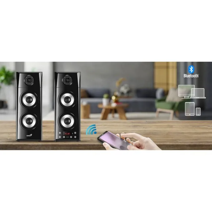 Genius PC Speakers - SP-HF2800 - 2.0 2x4'' 60W USB&BT — image 5