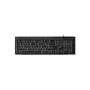 Genius SlimStar 820 Wired Illuminated AI Keyboard English