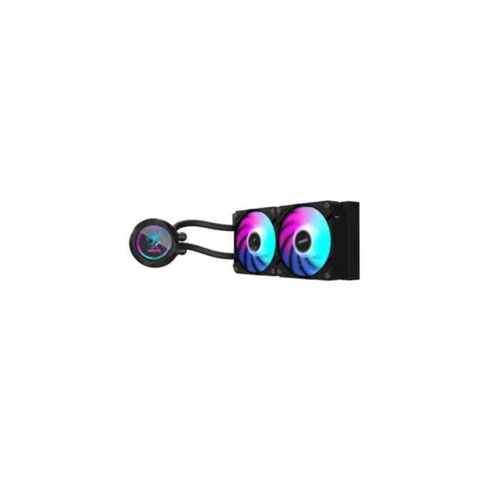 GIGABYTE AORUS WATERFORCE II 240 AIO Liquid CPU Cooler - 240mm, 2x120mm Fans, Black — image 3