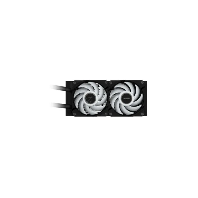 GIGABYTE AORUS WATERFORCE II 240 AIO Liquid CPU Cooler - 240mm, 2x120mm Fans, Black — image 5