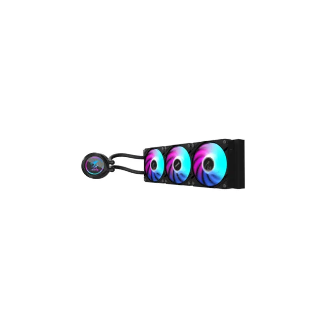 Gigabyte AORUS WATERFORCE II 360 G2 - 360mm AIO CPU Cooler - Black, ARGB, 300W TDP — image 3