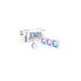 Gigabyte AORUS WATERFORCE X II 360i - 360mm AIO Liquid Cooler - White, ARGB, 3x120mm Fans, 300W TDP, Multi-socket Support