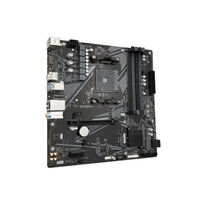 Gigabyte B550M K B550 Micro ATX AM4 Motherboard - 128GB DDR4 PCIe 4.0 — image 3