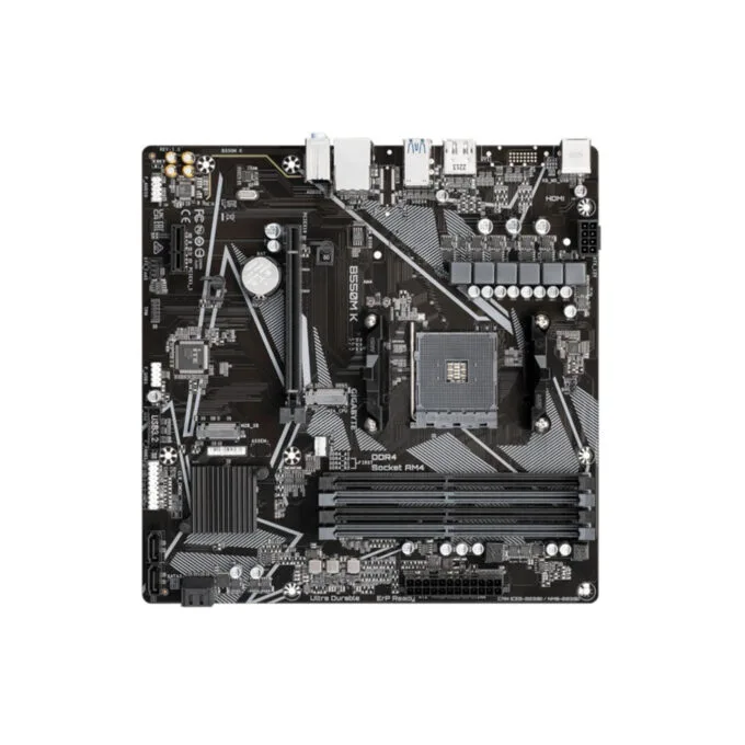 Gigabyte B550M K B550 Micro ATX AM4 Motherboard - 128GB DDR4 PCIe 4.0 — image 4
