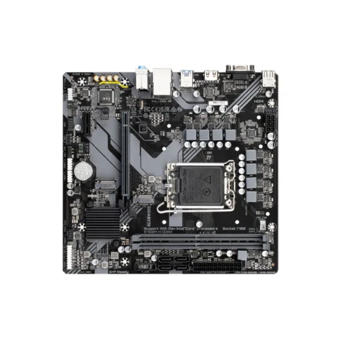 GIGABYTE B760M H DDR4 LGA1700 Micro-ATX Motherboard - Intel B760 64GB DDR4 PCIe 4.0 — image 5