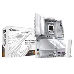 Gigabyte B850 AORUS ELITE WIFI7 ICE AMD AM5 ATX Motherboard - DDR5, PCIe 5.0, Wi-Fi 7