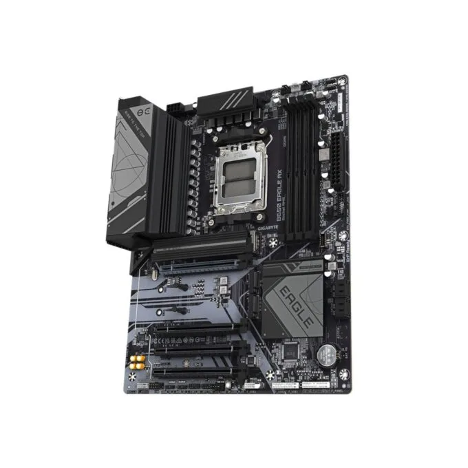 Gigabyte GA-B650 EAGLE AX - AM5 ATX Motherboard, DDR5, 4x DIMM (256GB), Wi-Fi 6E, 3x M.2, 4x SATA, Bluetooth 5.3 — image 2