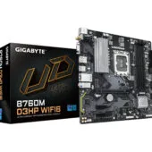 GIGABYTE GA-B760M D3HP WIFI6 - LGA1700 Micro-ATX Motherboard, B760, DDR5, 4x DIMM, 192GB Max