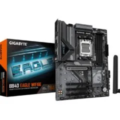 Gigabyte GA-B840 EAGLE WF6E - AM5 - ATX DDR5, 256 GB max, 4 DIMMs, Dark brown