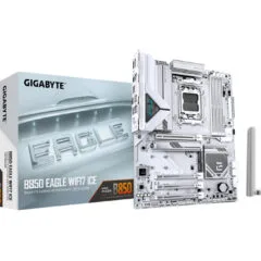 GIGABYTE GA-B850 EAGLE WF7 ICE - AM5 ATX Motherboard, DDR5, 4 DIMM, 256GB, Wi‑Fi