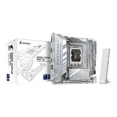 GIGABYTE GA-B860I AORUS PRO ICE - Mini-ITX, LGA1851 (V1), DDR5 up to 128GB, Dual DIMM