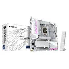 GIGABYTE GA-B860M A ELT WF6E ICE (LGA1851) - Micro-ATX DDR5 Motherboard, 4x DIMM, 256GB Max, Intel B860