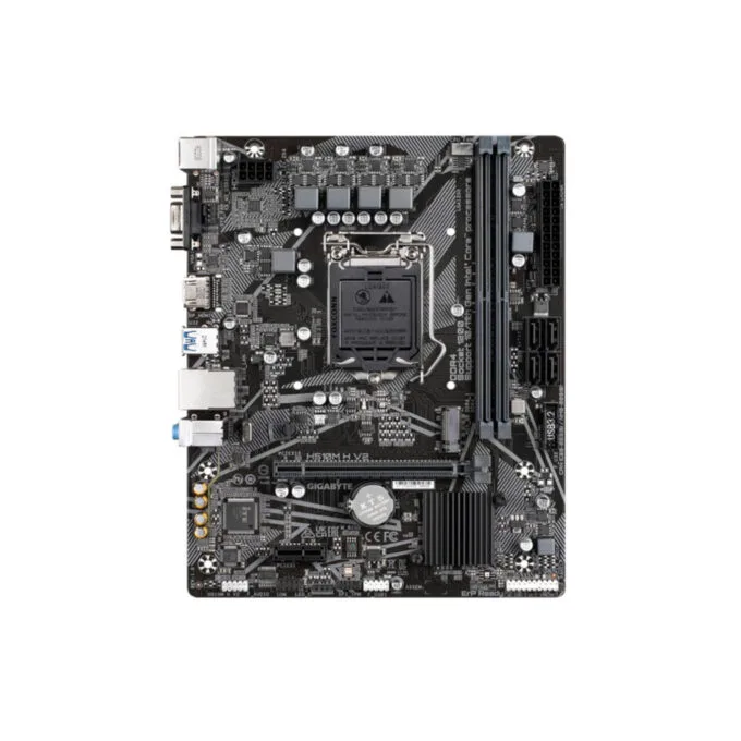 GIGABYTE GA-H510M H V2 - LGA1200 Micro-ATX Motherboard, Intel H510, DDR4 up to 64GB, 1x M.2, 4x SATA, HDMI & VGA — image 1
