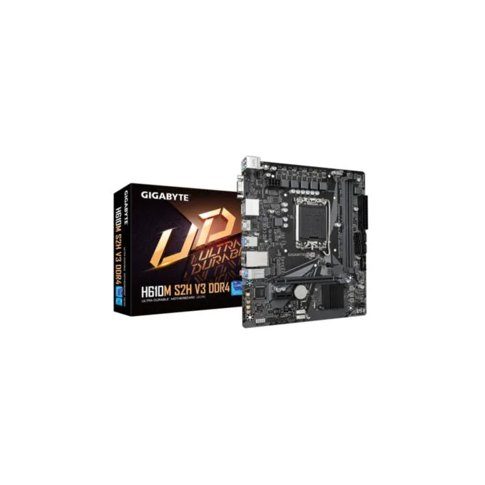 Gigabyte GA-H610M S2H DDR4 V3 LGA1700 mATX Motherboard — image 1