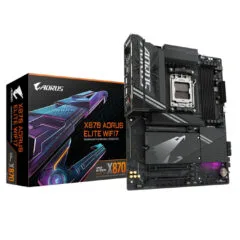 Gigabyte GA-X870 AORUS Elite WiFi7 AM5 ATX MB DDR5 256GB PCIe5 WiFi7