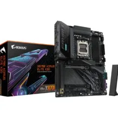 Gigabyte GA-X870E A Elite X (AM5) (D) - GA-X870E A Elite X - AM5 Socket, DDR5, ATX, 4x DIMM, 256GB max, PCIe 5.0, 4x M.2